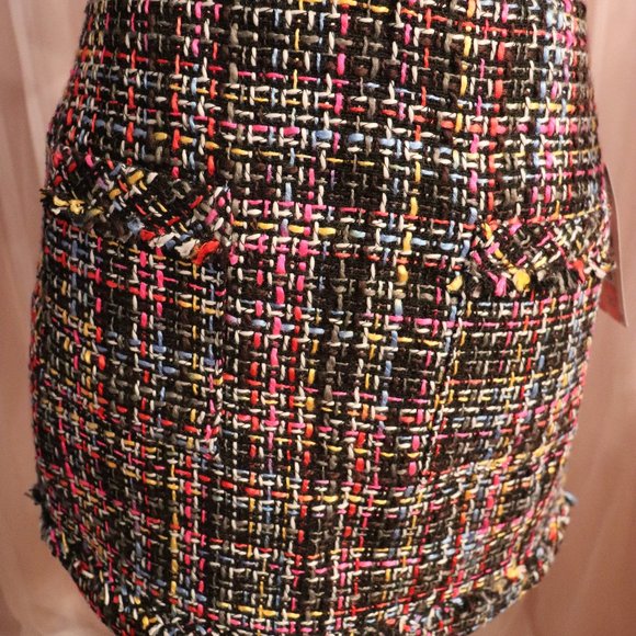 Zara Dresses & Skirts - ZARA Multi-Colour Tweed Mini Skirt